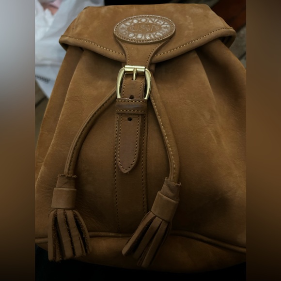 Dooney & Bourke vintage nubuck leather backpack. Offers welcome. - Picture 3 of 13